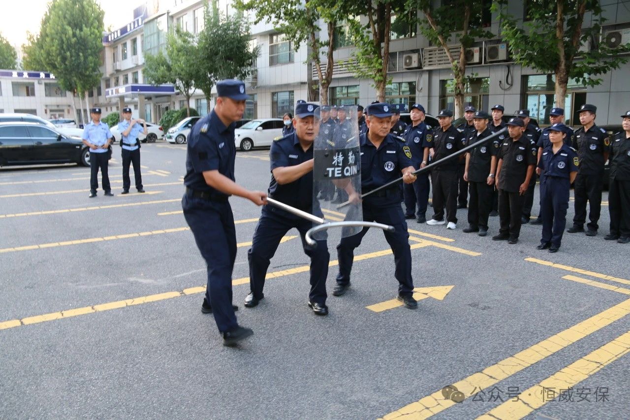 【平安校园】德州恒威安保参加新河东路派出所组织的最小应急单元演练